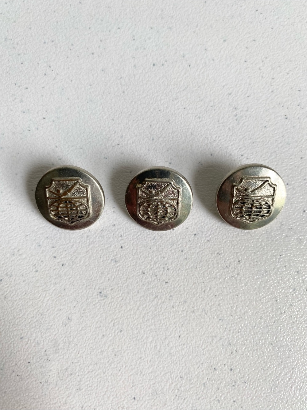 Vintage Crest Buttons